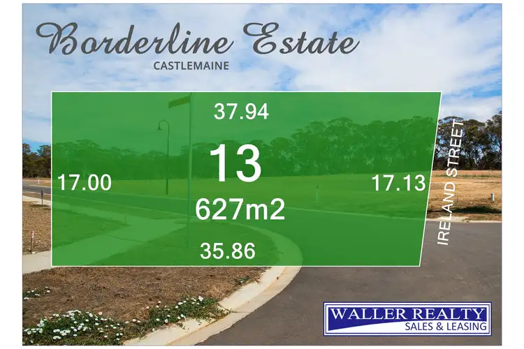 Main view of Homely land listing, LOT 13 Ireland Street, Castlemaine VIC 3450