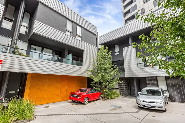 Second view of Homely townhouse listing, 12 Cirque Drive, Footscray VIC 3011