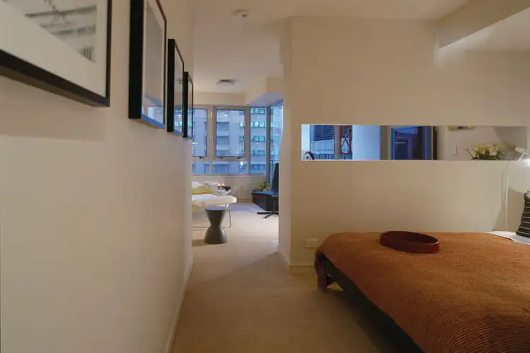 Second view of Homely studio listing, 1903/77 Berry Street, North Sydney NSW 2060