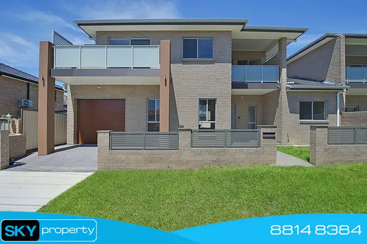 Main view of Homely semi-detached listing, 1A & 1 Kyogle Road, Bass Hill NSW 2197
