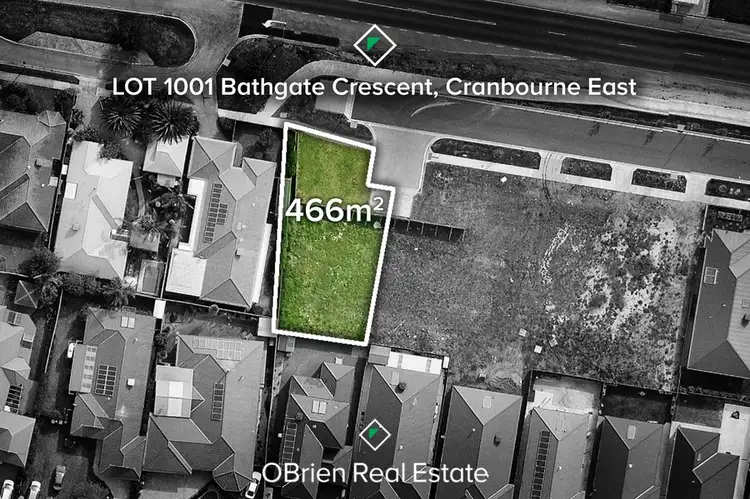 Main view of Homely land listing, 55 Bathgate Crescent, Cranbourne East VIC 3977