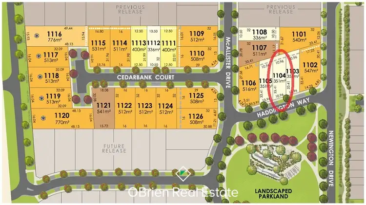 Second view of Homely land listing, LOT 1104 Haddington Way, Cranbourne East VIC 3977