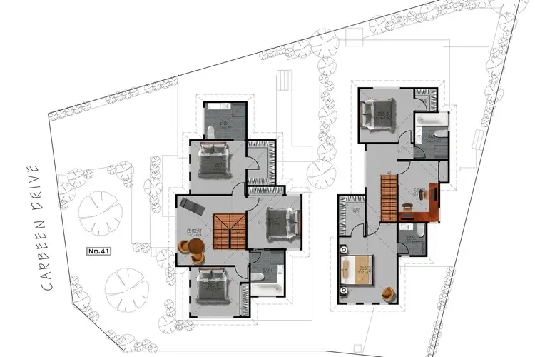 Third view of Homely house listing, 41 Carbeen Drive, Bundoora VIC 3083