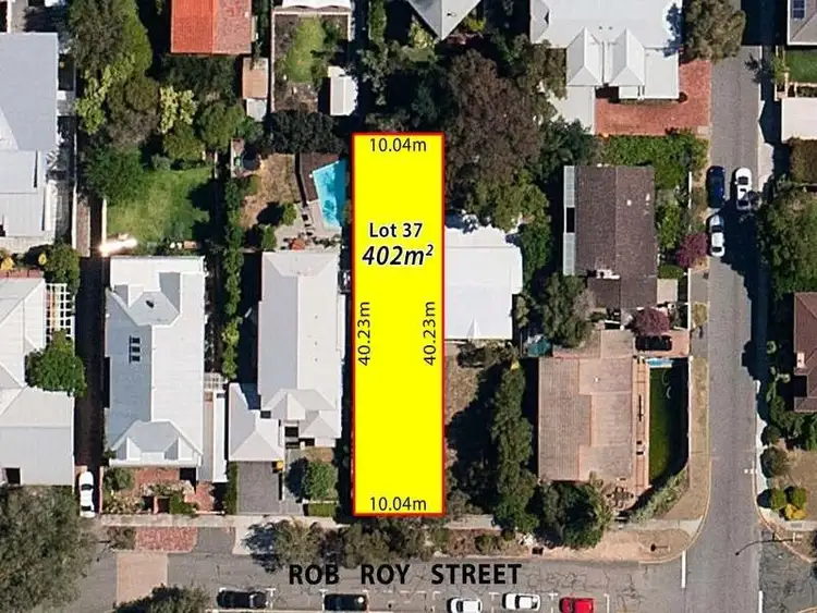 Main view of Homely land listing, 11 Rob Roy Street, Swanbourne WA 6010