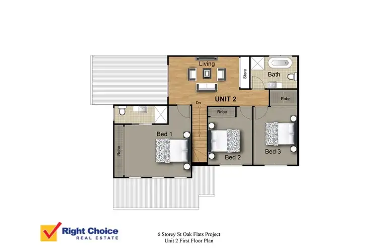 Third view of Homely townhouse listing, 6a Storey Street, Oak Flats NSW 2529