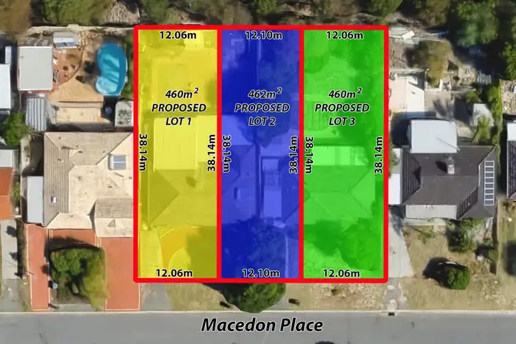 Main view of Homely land listing, 35 Macedon Place, Craigie WA 6025