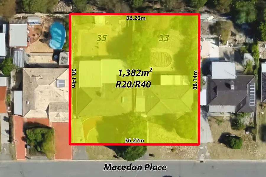 Main view of Homely house listing, 33 Macedon Place, Craigie WA 6025
