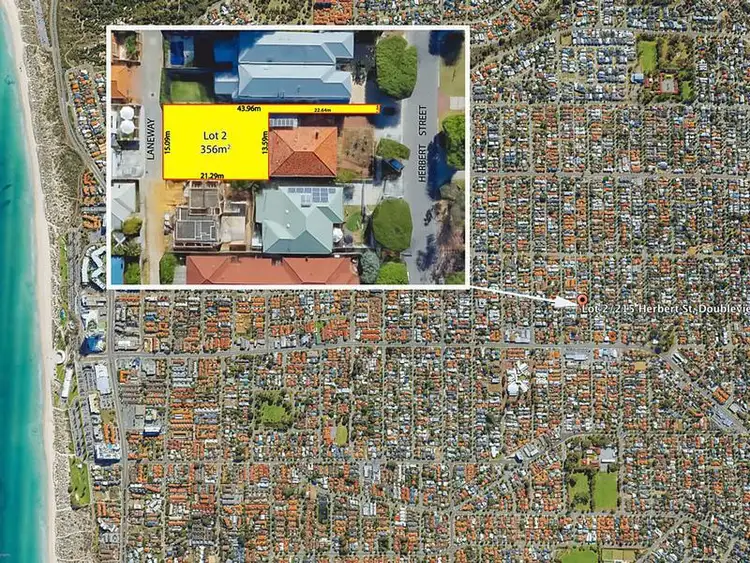 Second view of Homely land listing, 215 Herbert Street, Doubleview WA 6018