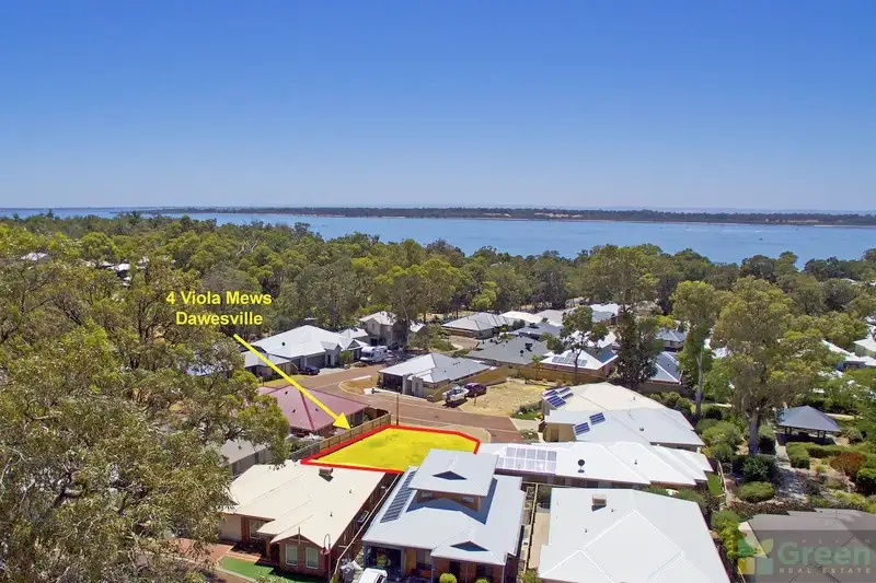 Main view of Homely land listing, 4 Viola Mews, Dawesville WA 6211