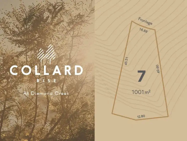 LOT 7, 60-122 Serenity Place, Diamond Creek VIC 3089