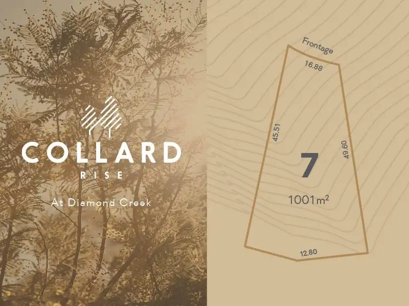 Main view of Homely land listing, LOT 7, 60-122 Serenity Place, Diamond Creek VIC 3089