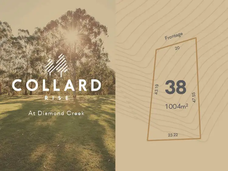 LOT 38, 60-122 Serenity Place, Diamond Creek VIC 3089