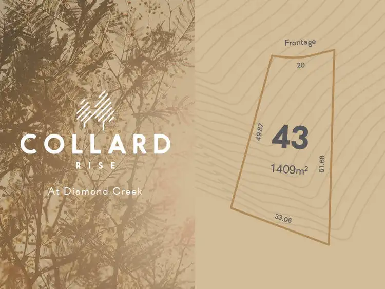 LOT 43, 60-122 Serenity Place, Diamond Creek VIC 3089