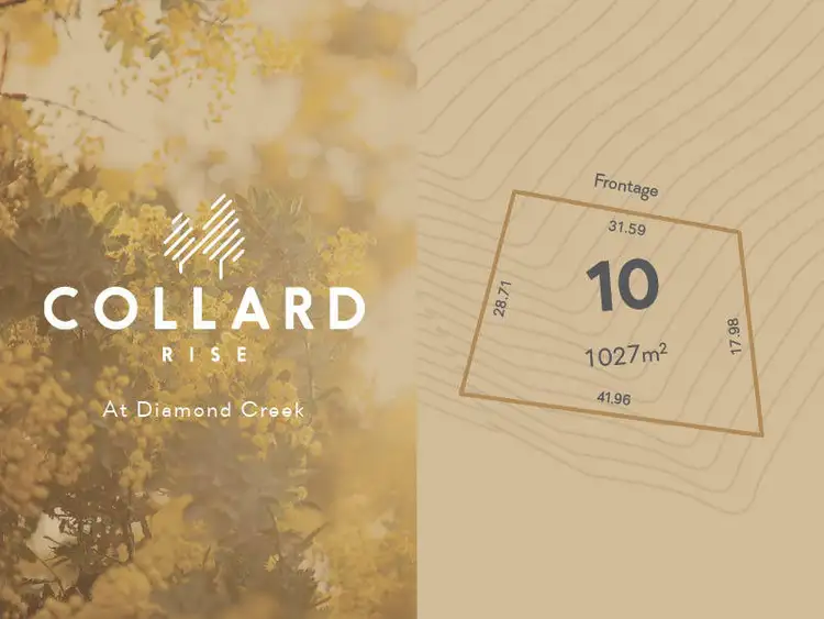 LOT 10, 60-122 Serenity Place, Diamond Creek VIC 3089