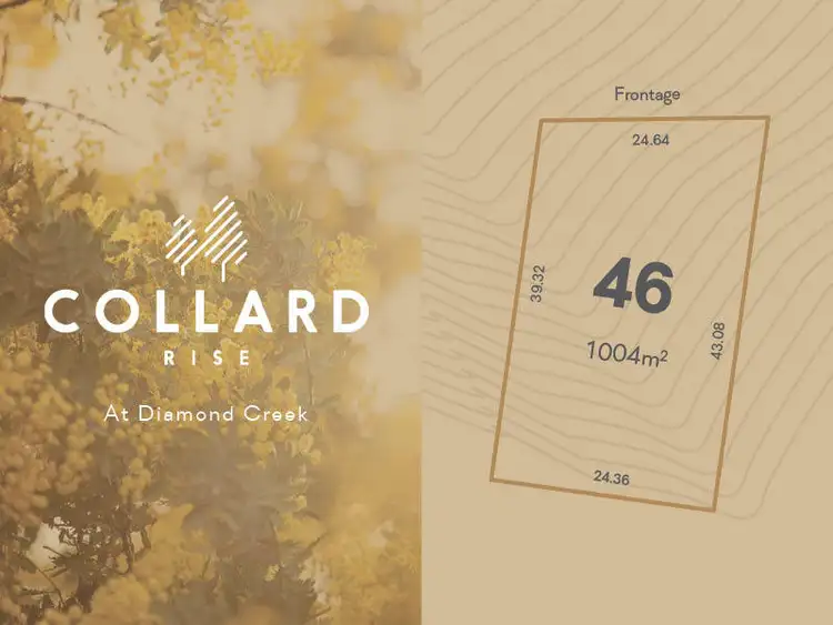 LOT 46, 60-122 Serenity Place, Diamond Creek VIC 3089
