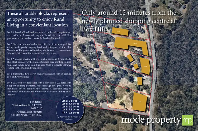 Second view of Homely land listing, LOT 2 Halcrows Road, Glenorie NSW 2157