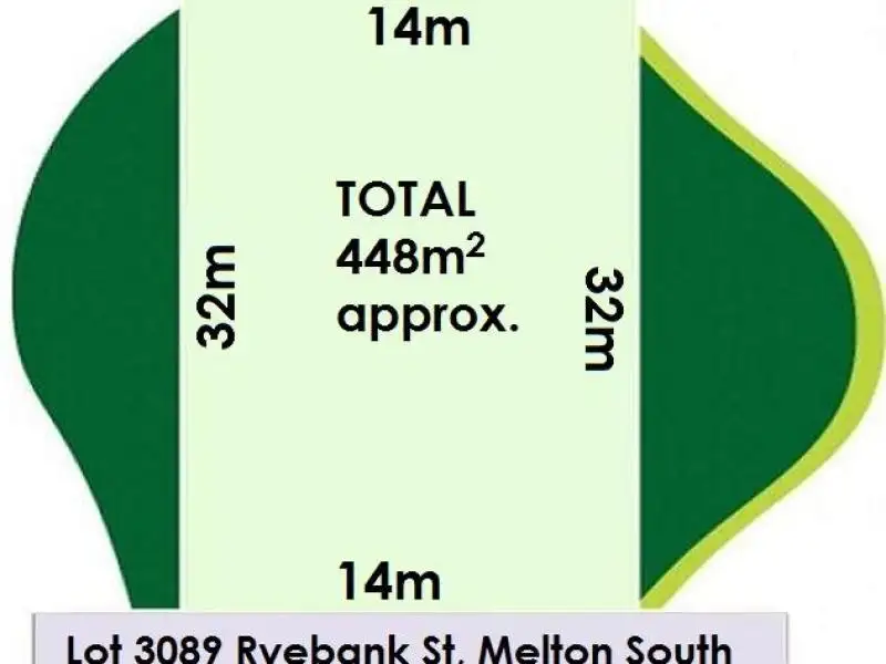 Main view of Homely land listing, Lot 3089 Ryebank Street, Melton South VIC 3338