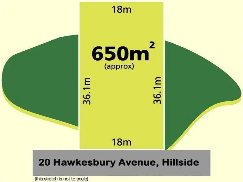 Main view of Homely land listing, 20 Hawkesbury Avenue, Hillside VIC 3037