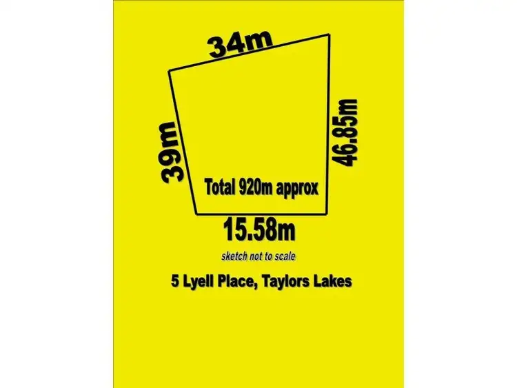 Main view of Homely land listing, 5 Lyell Place, Taylors Lakes VIC 3038