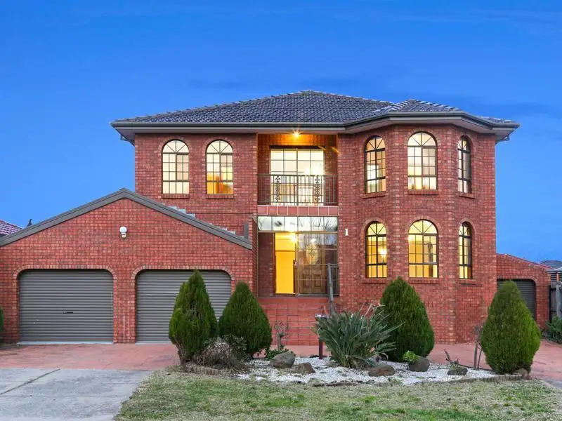 Main view of Homely house listing, 1 Hallmark Place, Keilor Downs VIC 3038