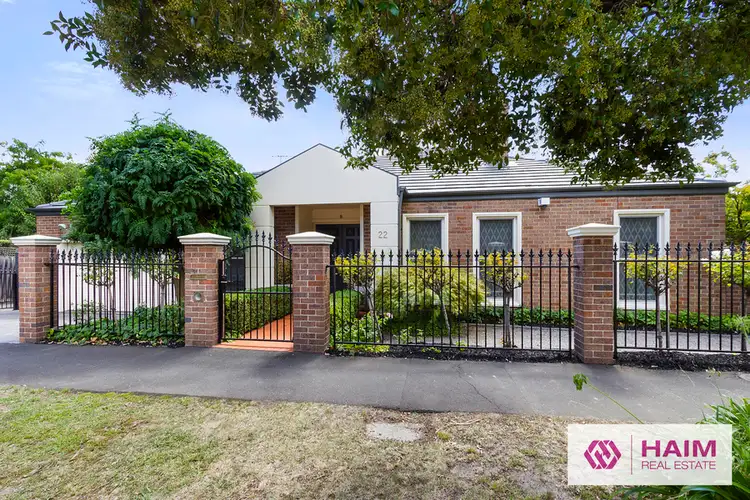 Main view of Homely house listing, 22 Cross Street, Canterbury VIC 3126
