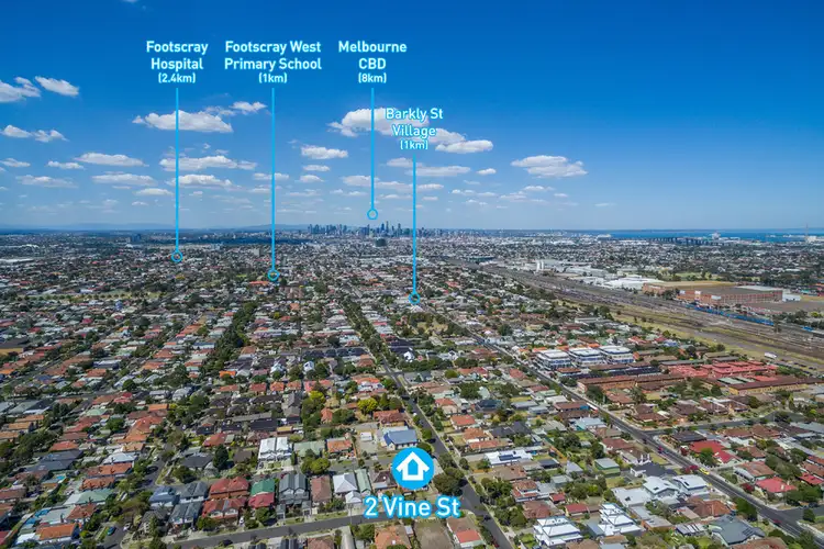 Second view of Homely house listing, 2 Vine Street, West Footscray VIC 3012