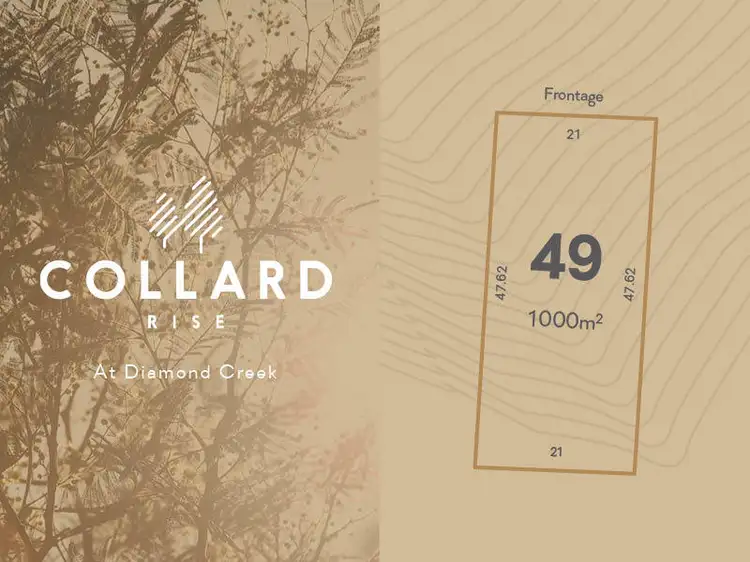 LOT 49, 60-122 Panorama Drive, Diamond Creek VIC 3089