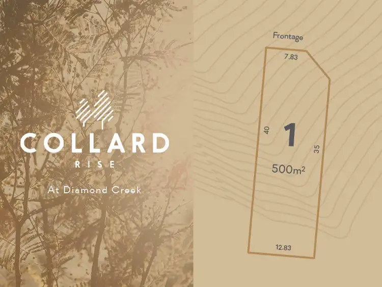 LOT 1, 60-122 Serenity Place, Diamond Creek VIC 3089
