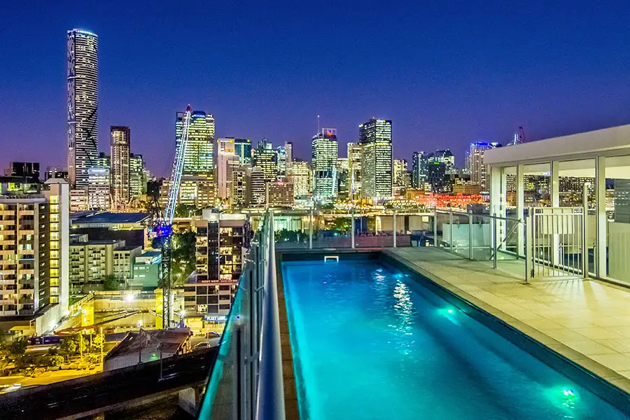 Main view of Homely apartment listing, Level 7/706/43a Peel Street, South Brisbane QLD 4101