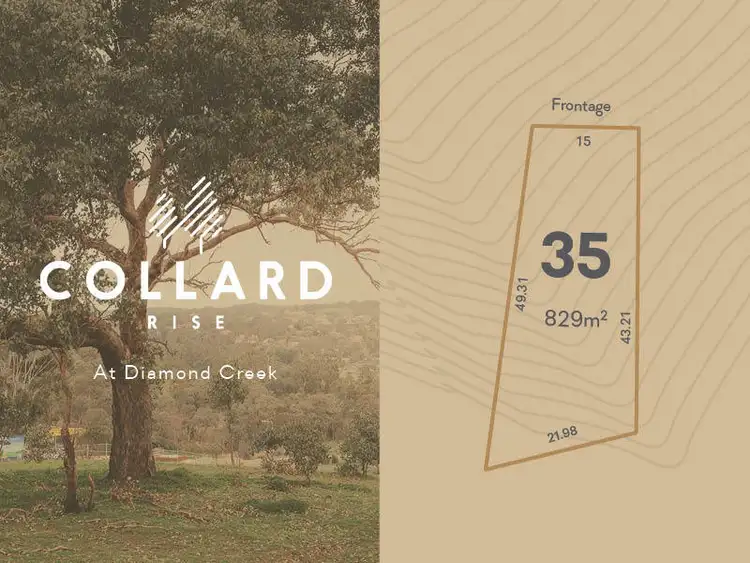 Main view of Homely land listing, LOT 35, 60-122 Serenity Place, Diamond Creek VIC 3089