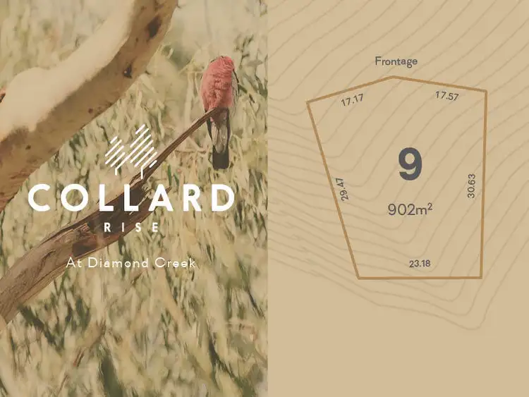 Main view of Homely land listing, LOT 9, 60-122 Collard Drive, Diamond Creek VIC 3089