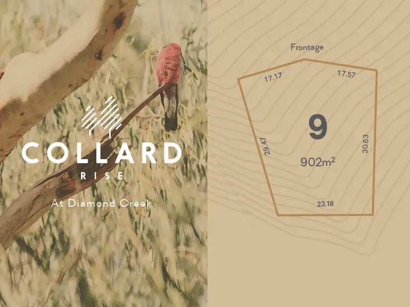 Main view of Homely land listing, LOT 9, 60-122 Collard Drive, Diamond Creek VIC 3089
