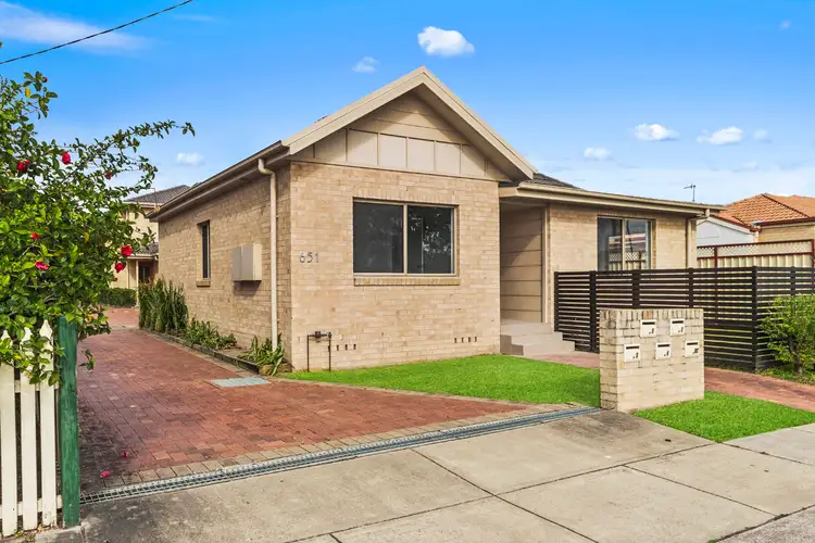 Main view of Homely villa listing, 1/651 Glebe Road, Adamstown NSW 2289