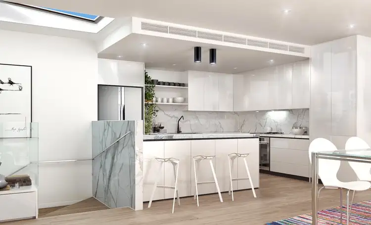 Second view of Homely townhouse listing, 4/9 Smith Street, Kensington VIC 3031