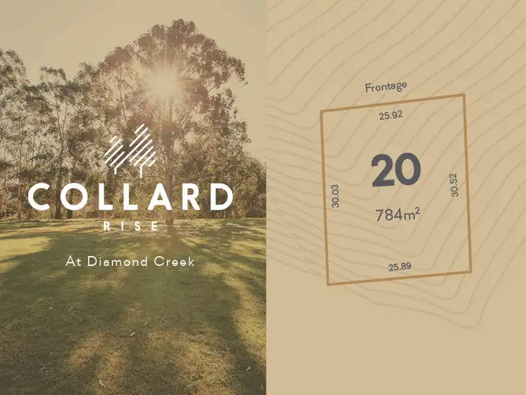 LOT 20, 60-122 Collard Drive, Diamond Creek VIC 3089
