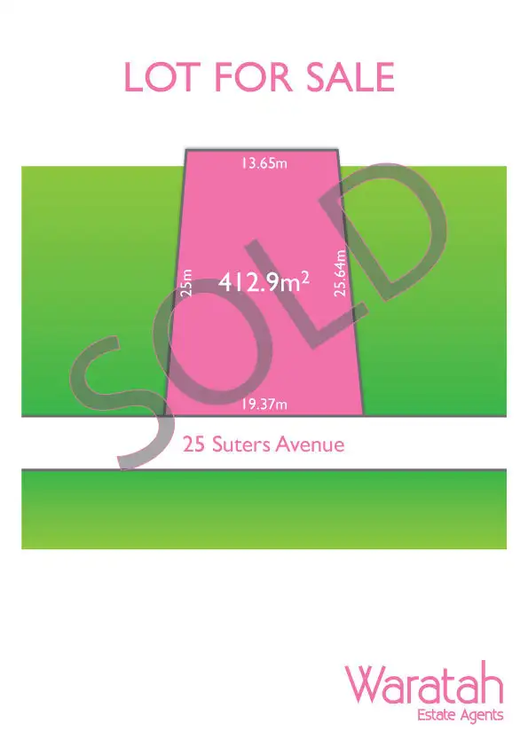 Main view of Homely land listing, 25 Suters Avenue, Marsden Park NSW 2765