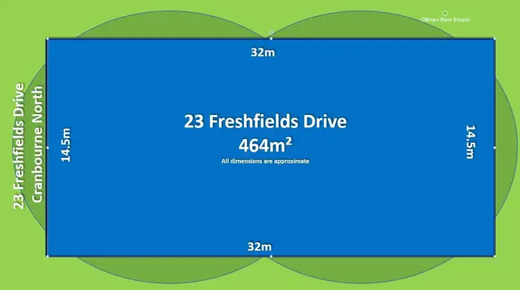 Main view of Homely land listing, 23 Freshfields Drive, Cranbourne North VIC 3977