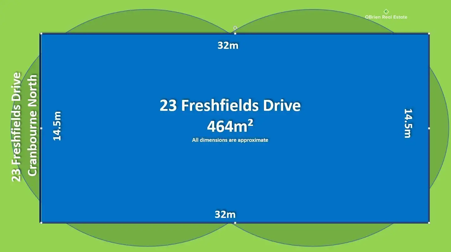 Main view of Homely land listing, 23 Freshfields Drive, Cranbourne North VIC 3977