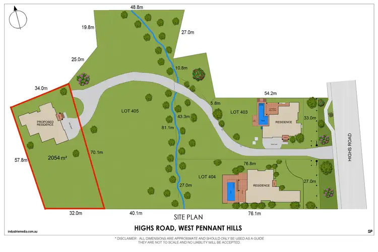 Second view of Homely land listing, 17 B Highs Road, West Pennant Hills NSW 2125