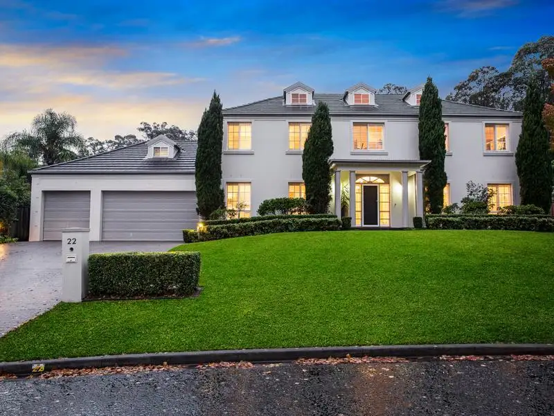 Main view of Homely house listing, 22 Brett Place, West Pennant Hills NSW 2125