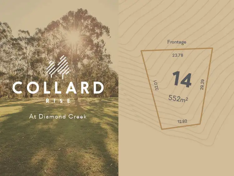 LOT 14, 60-122 Serenity Place, Diamond Creek VIC 3089