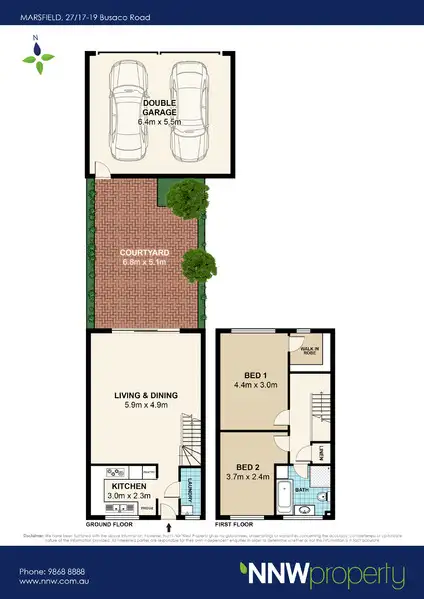 Sixth view of Homely townhouse listing, 27/17-19 Busaco Road, Marsfield NSW 2122