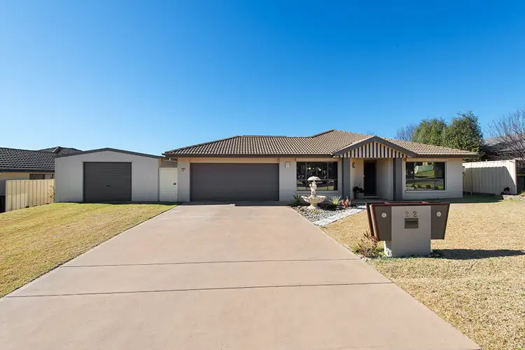Main view of Homely house listing, 22 Hardy Crescent, Mudgee NSW 2850