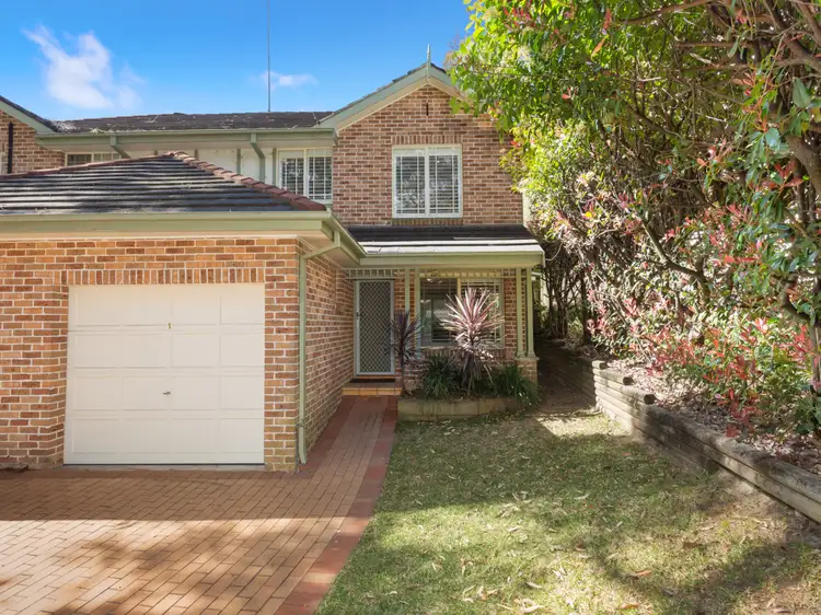 Main view of Homely semi-detached listing, 1/44 Bowen Close, Cherrybrook NSW 2126