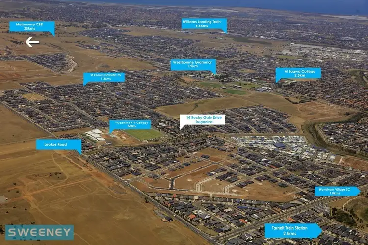 Second view of Homely house listing, 14 Rocky Gate Drive, Truganina VIC 3029