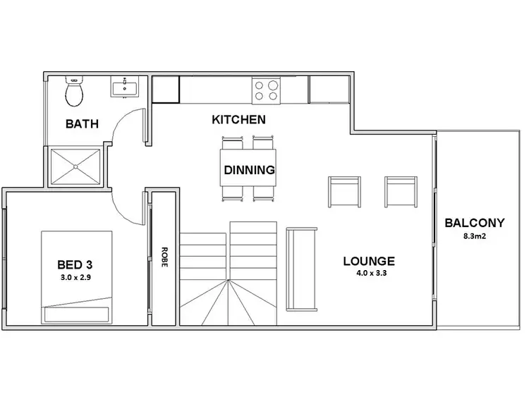 Fifth view of Homely townhouse listing, 1/118 George Street, St Albans VIC 3021