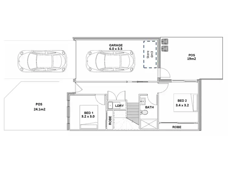 Sixth view of Homely townhouse listing, 1/118 George Street, St Albans VIC 3021