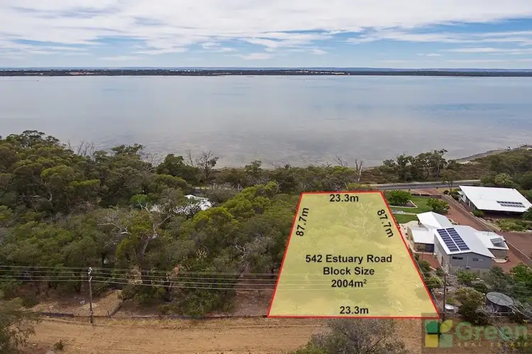Main view of Homely land listing, 542 Estuary Road, Dawesville WA 6211
