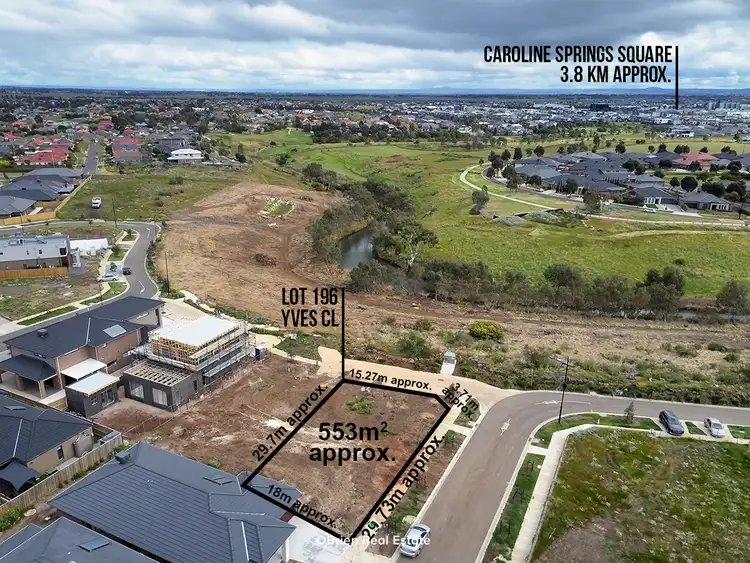 Third view of Homely land listing, 1 Yves Close, Burnside VIC 3023