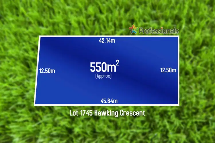 Main view of Homely land listing, LOT 1745 Hawking Crescent, Plumpton VIC 3335